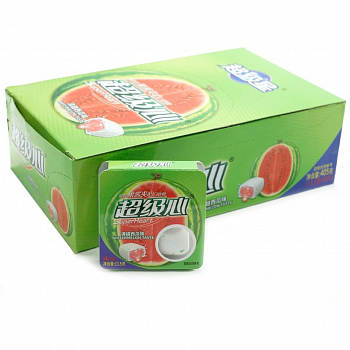 Жевательная резинка "Супер" с жидким центром внутри Арбуз 16,6гр 1шт/30уп